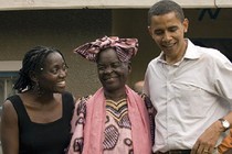 Ảnh các lần Tổng thống Mỹ Obama về thăm quê ở Kenya